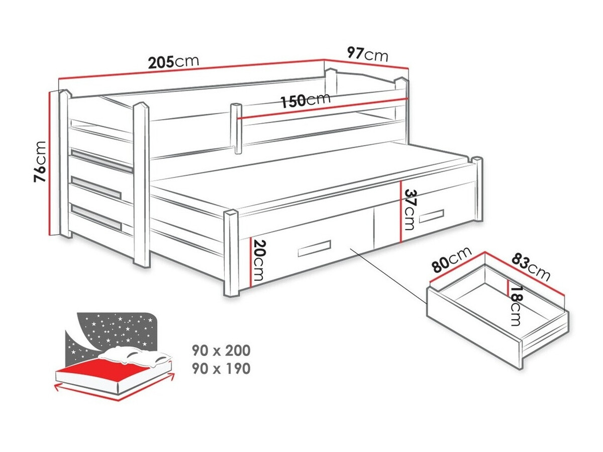 Gulta Henderson 140 (Balts + Artisan ozols)