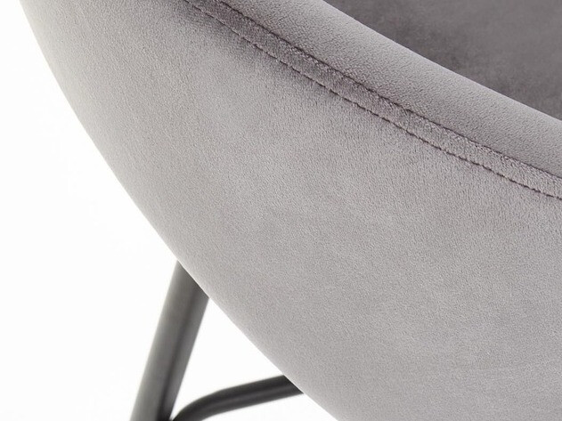 Низкий барный стул Houston 881 (Серый + Чёрный)