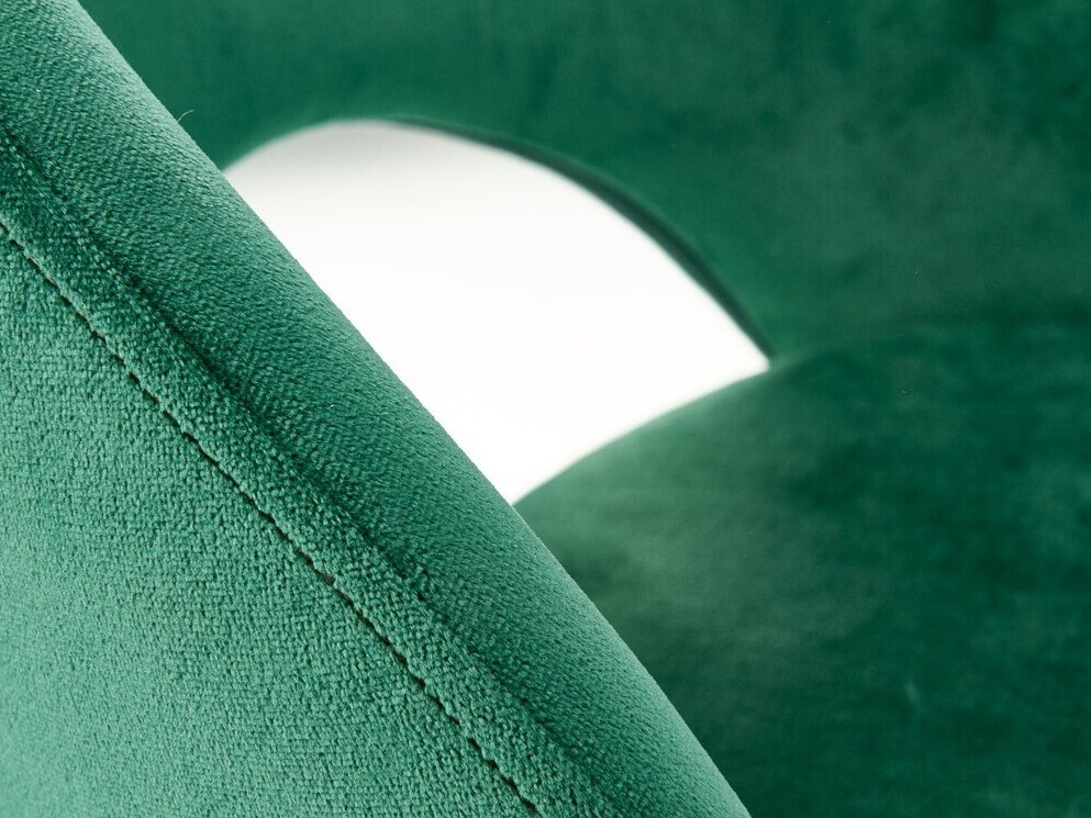 Низкий барный стул Houston 881 (Темно-зеленый + Чёрный)