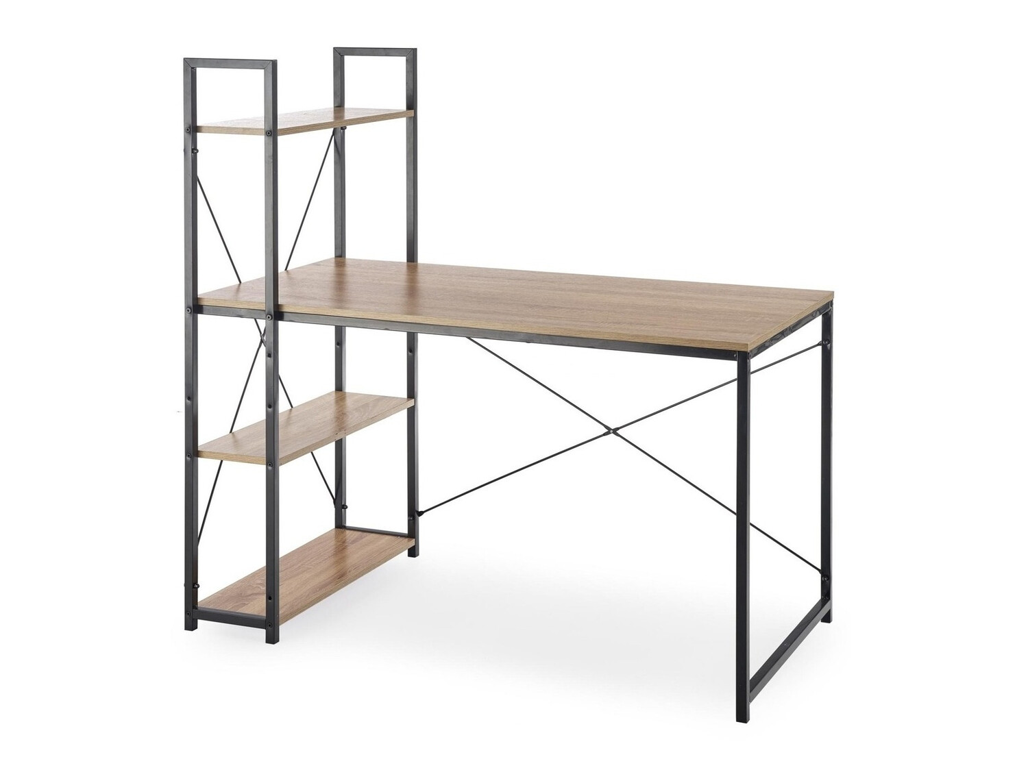 Rakstāmgalds Houston 1888 (Sonomas ozols + Melns)