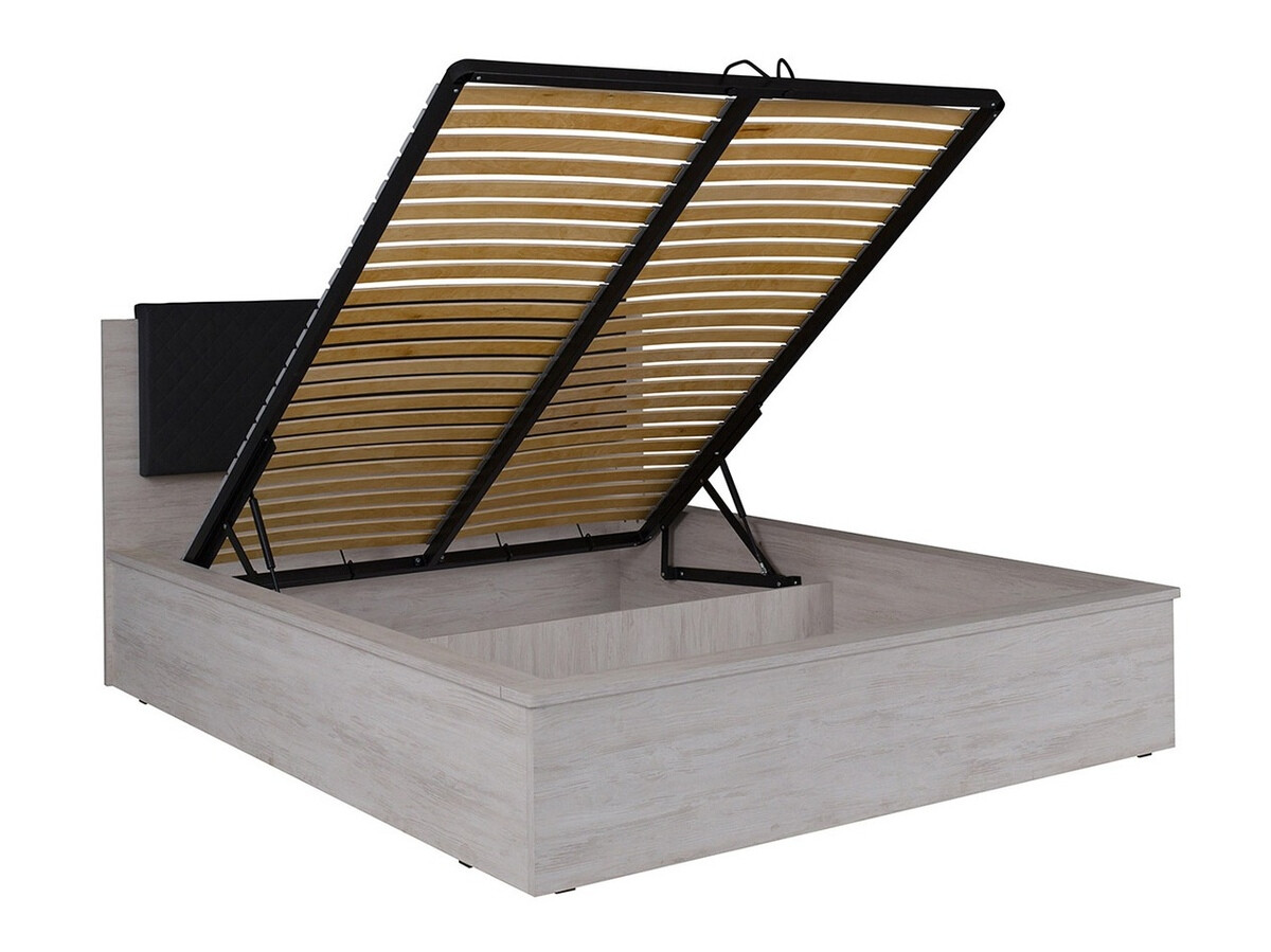 Кровать Fivelbo 105 (Монастырский дуб + Soft Pik 011)