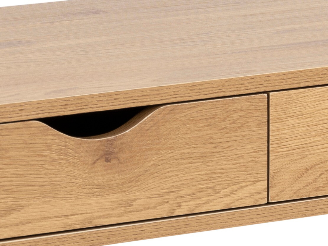 Письменный cтол Norsica 113 (Дикий дуб + Чёрный)