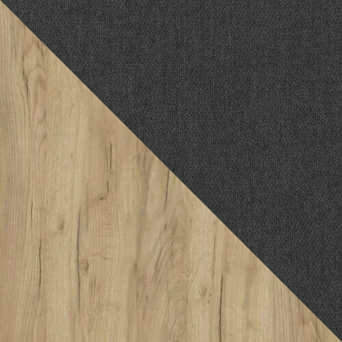 Kontinentālā gulta ComfiDream 165 (Zeltains ozols + Soro 97)