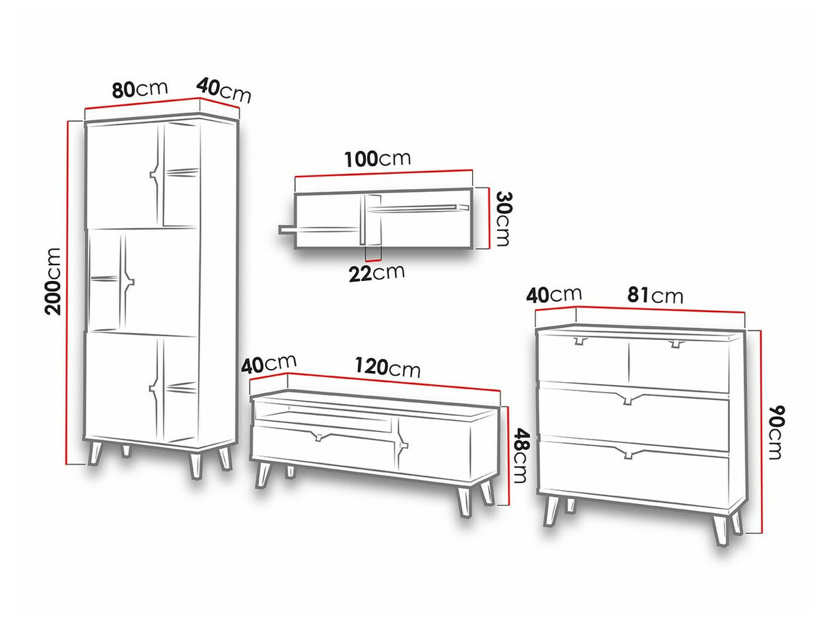 Набор для гостиной Etrmoru 146