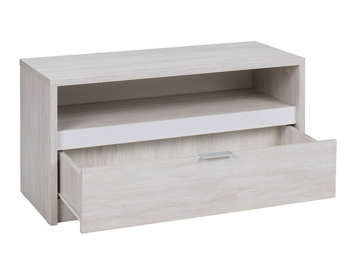 Набор для гостиной Fivelbo 115 (Монастырский дуб + Глянцевый черный)