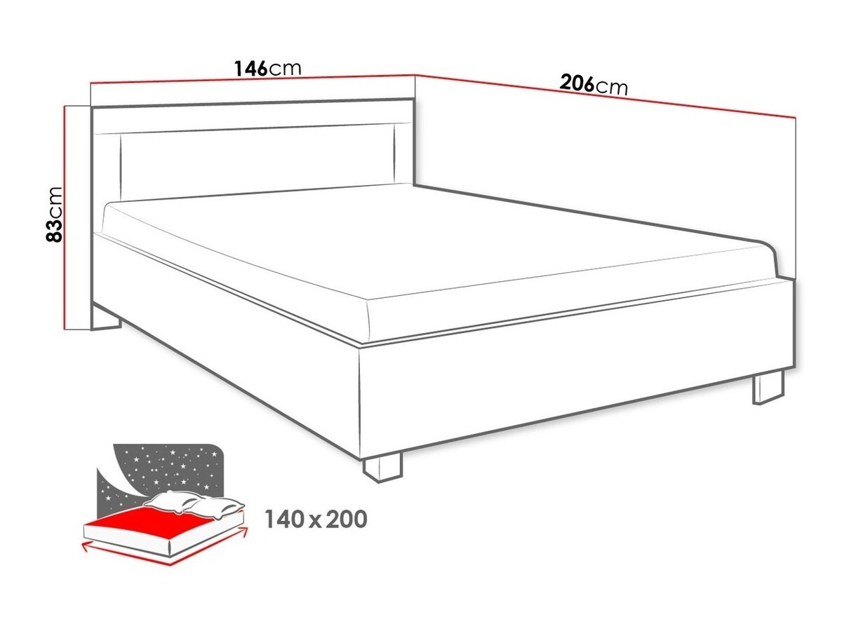 Gulta Melfeli 119 (Sonomas ozols)