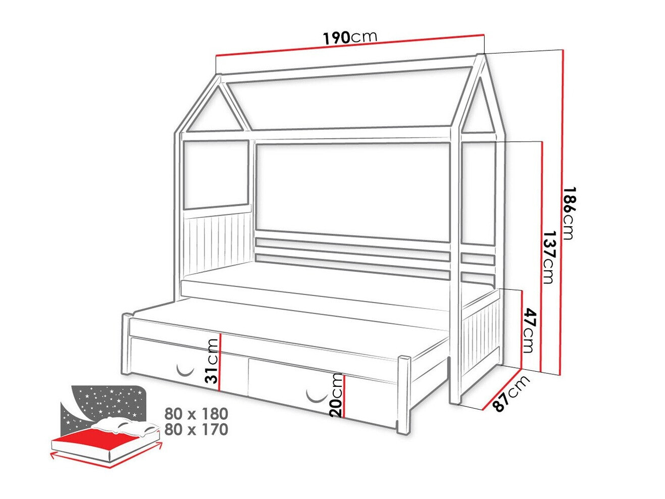 Кровать Henderson 131