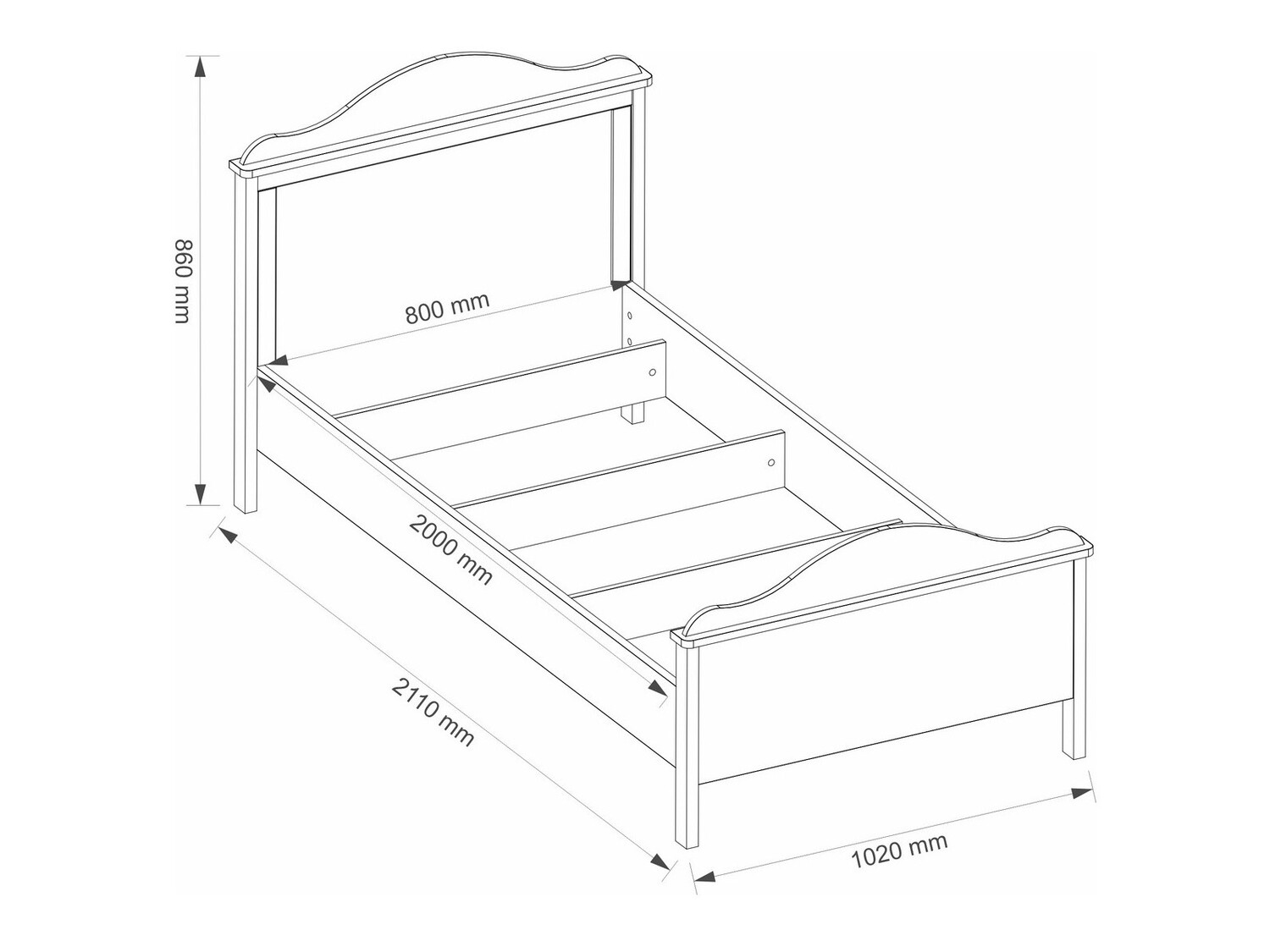 Кровать Elblive 123
