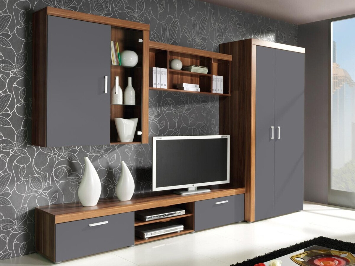 Viesistabas komplekts Cormiru 107 (Plūme + grafīts)