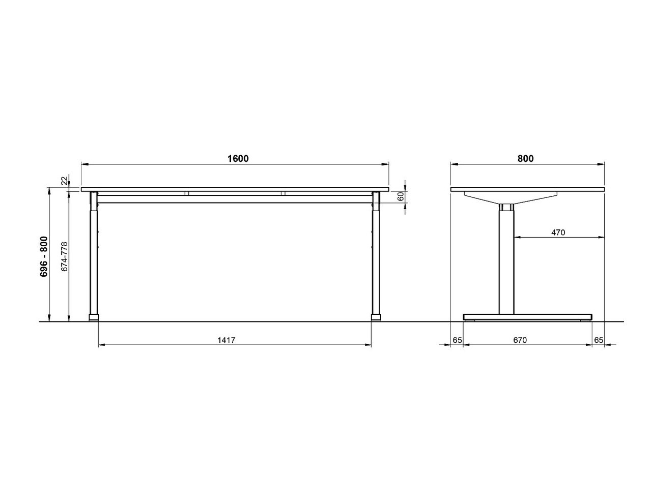 Rakstāmgalds Lartesi 106 (Grandson ozols + Melns)