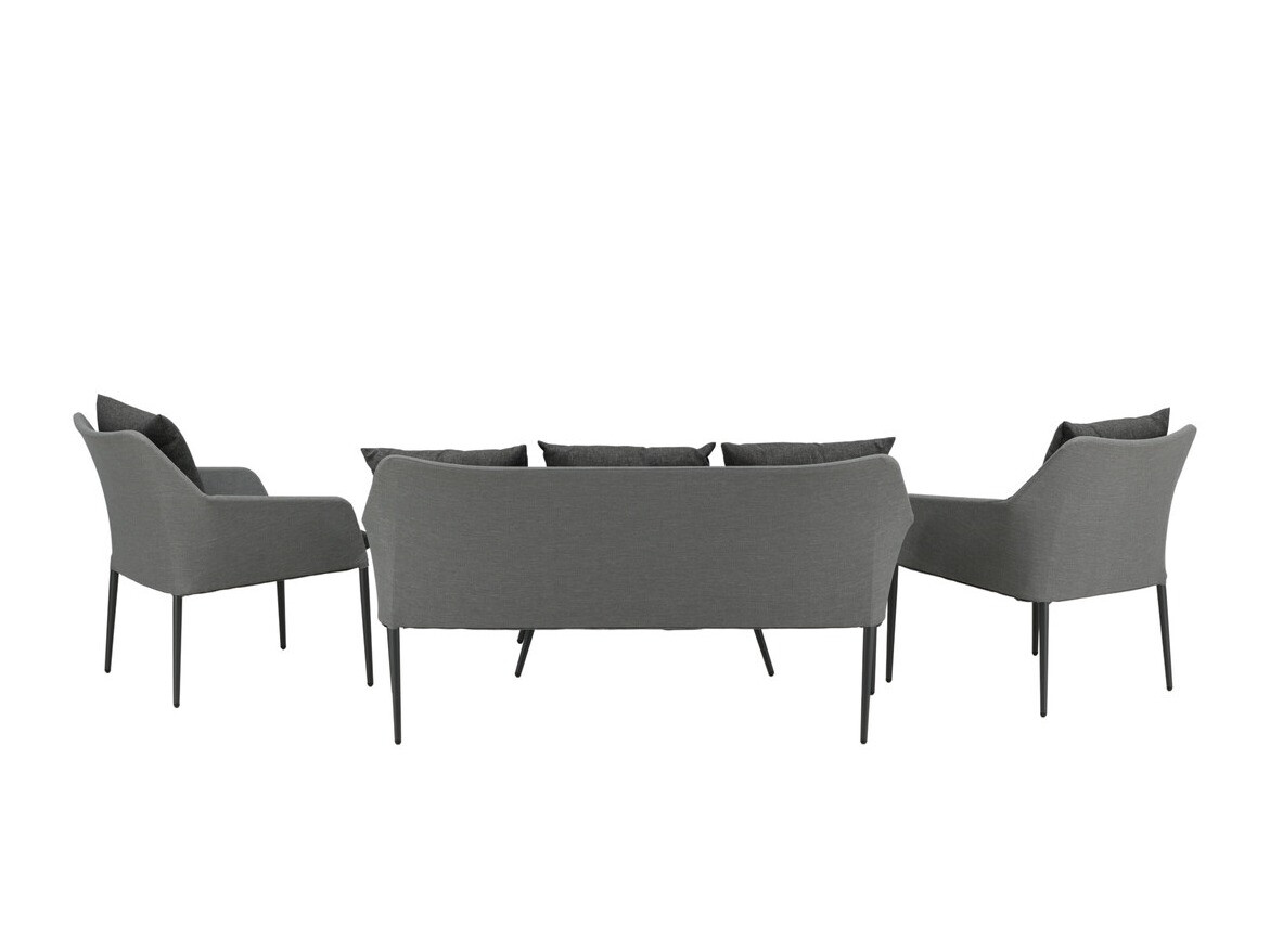 Садовый комплект Dallas 3116 (Тёмно-серый + Чёрный)