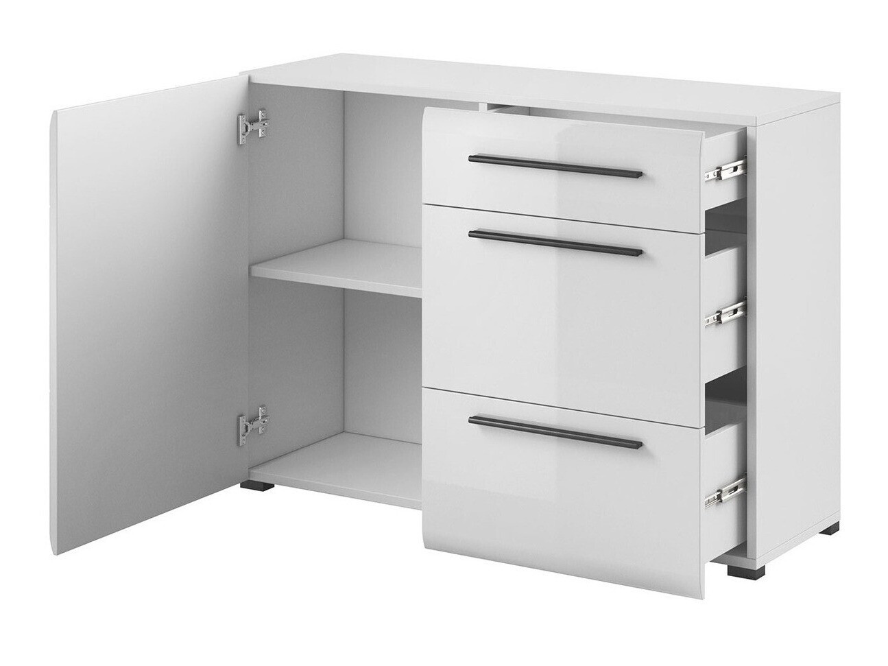 Kumode Ophsalu 107 (Balts + Glancēts balts)