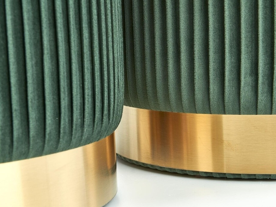 Pufu komplekts Houston 1153 (Tumši zaļš)