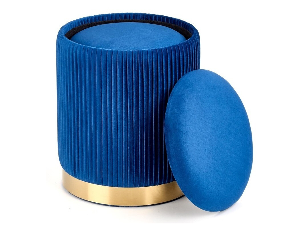 Pufu komplekts Houston 1153 (Tumši zils)