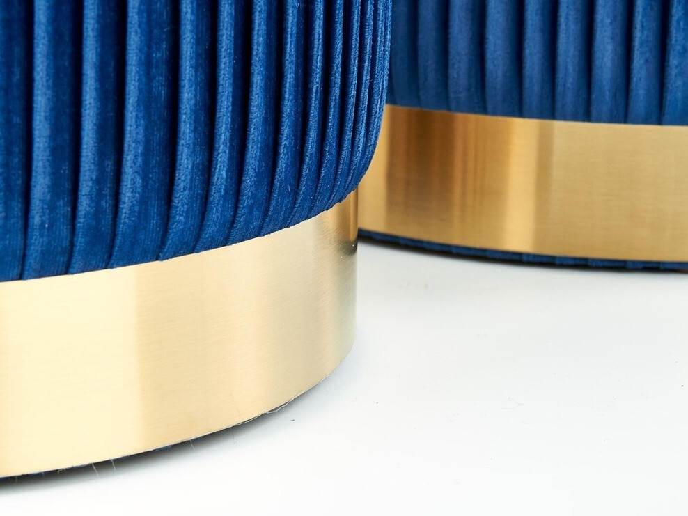 Pufu komplekts Houston 1153 (Tumši zils)