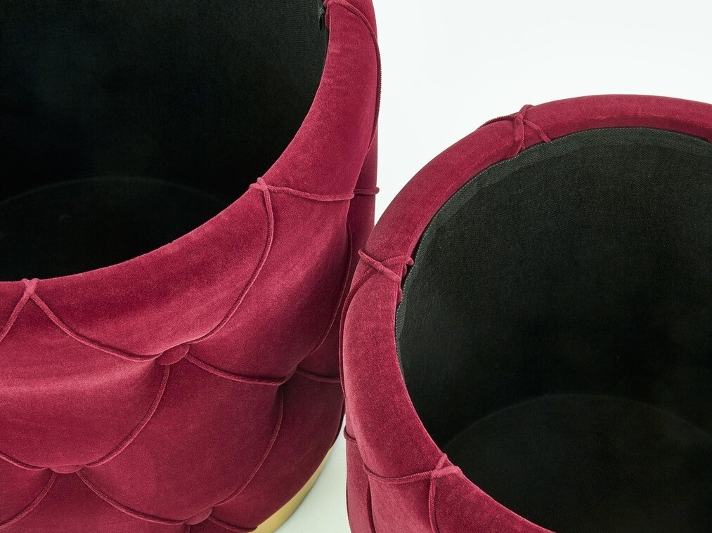 Pufu komplekts Houston 1154 (Bordo)