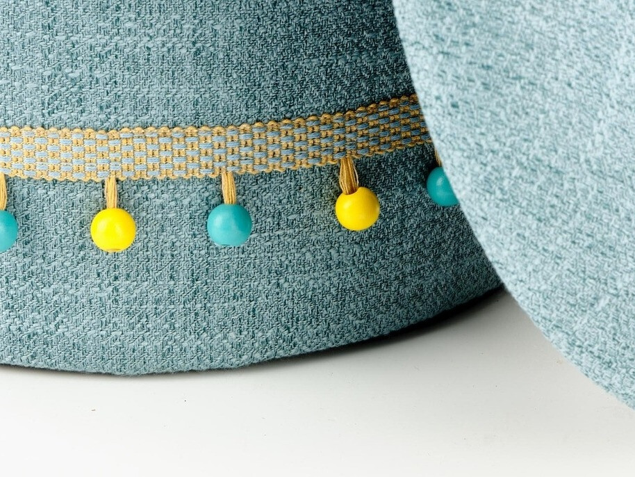 Pufu komplekts Houston 1155 (Gaiši zils)