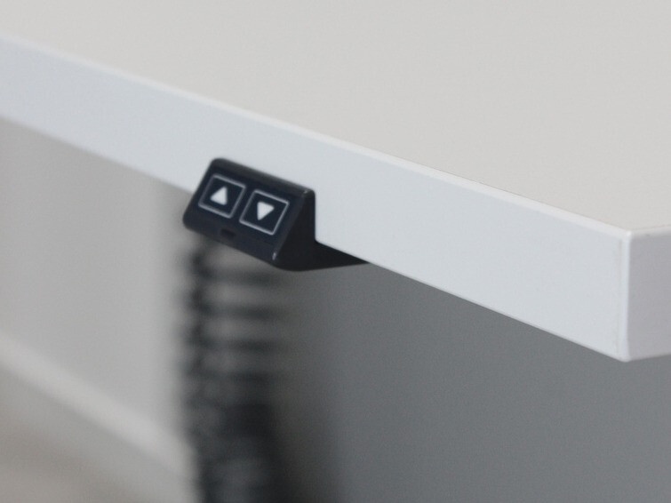 Rakstāmgalds ar regulējamu augstumu Eliromo 109 (Gaiši pelēks + Pelēks)