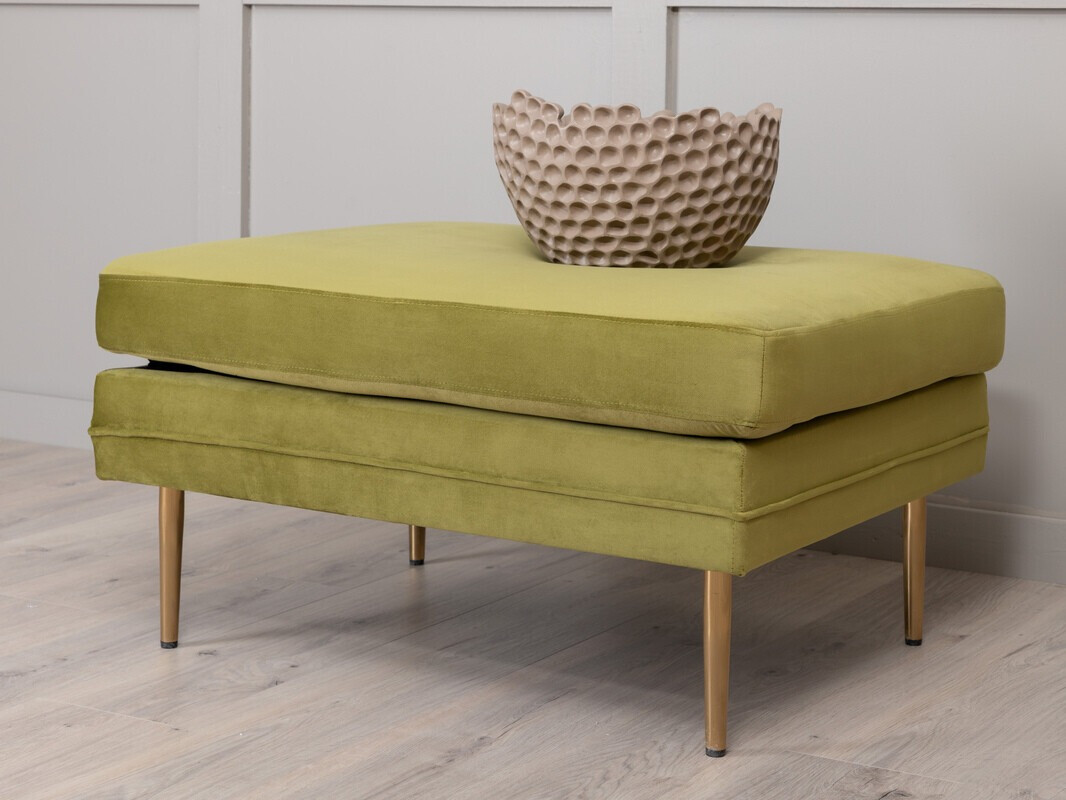 Mīkstais sols Dallas 2653 (Gaiši zaļa + Zelta)