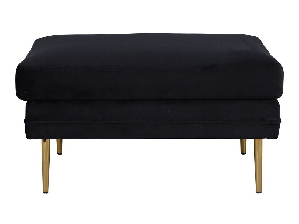 Mīkstais sols Dallas 2653 (Melns + Zelta)