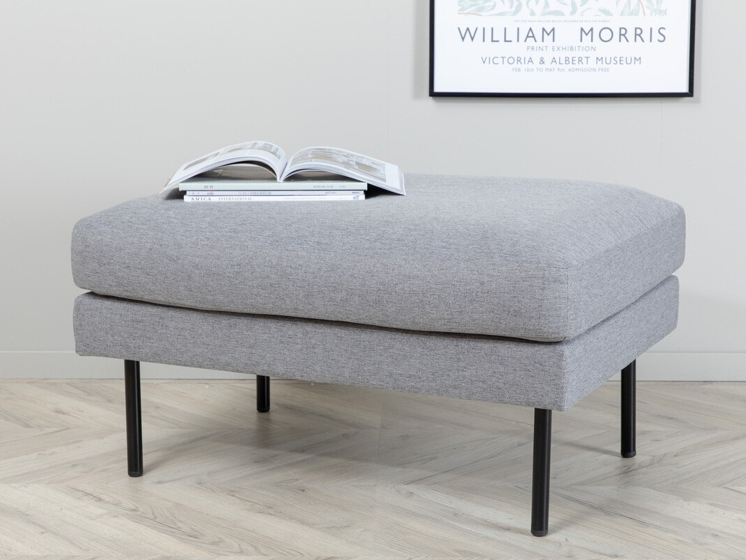 Mīkstais sols Fercame 104 (Pelēks + Melns)