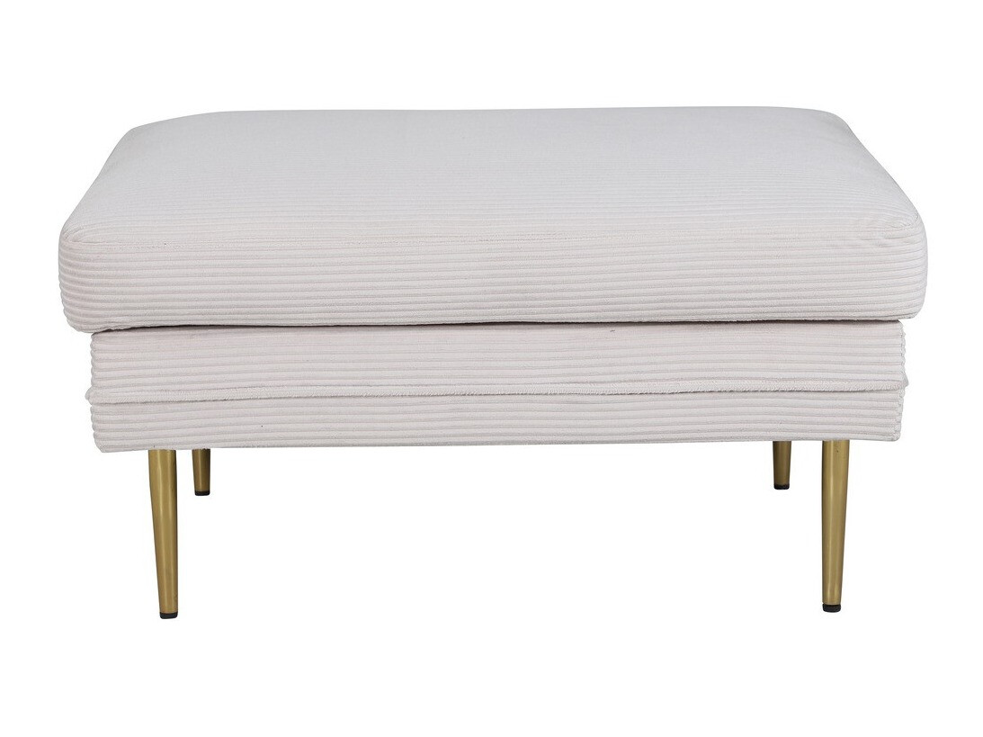 Мягкая скамья Dallas 2653 (Бежевый + Золотой)