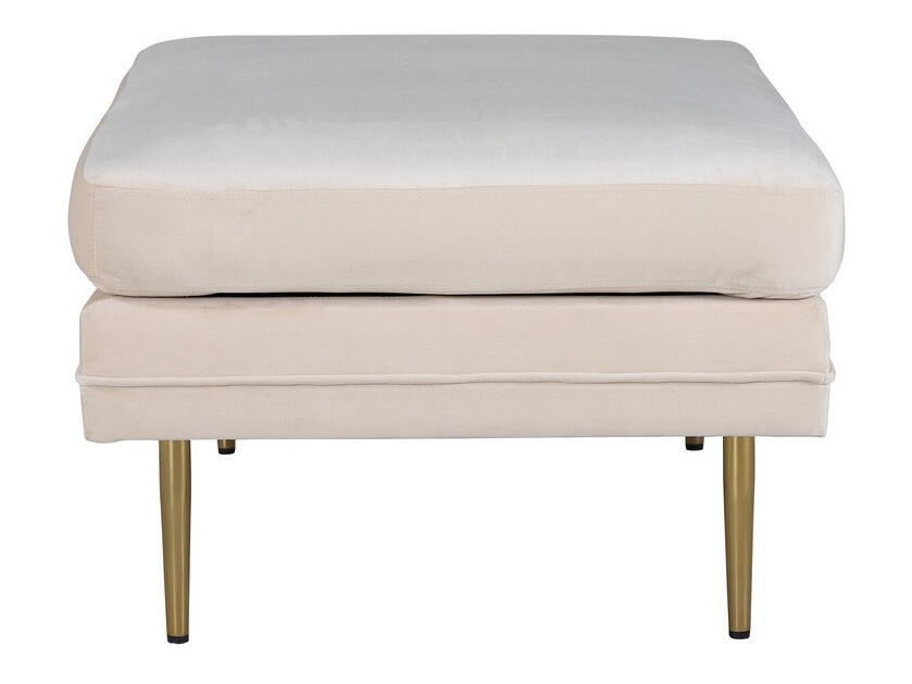 Мягкая скамья Dallas 2653 (Крем + Золотой)