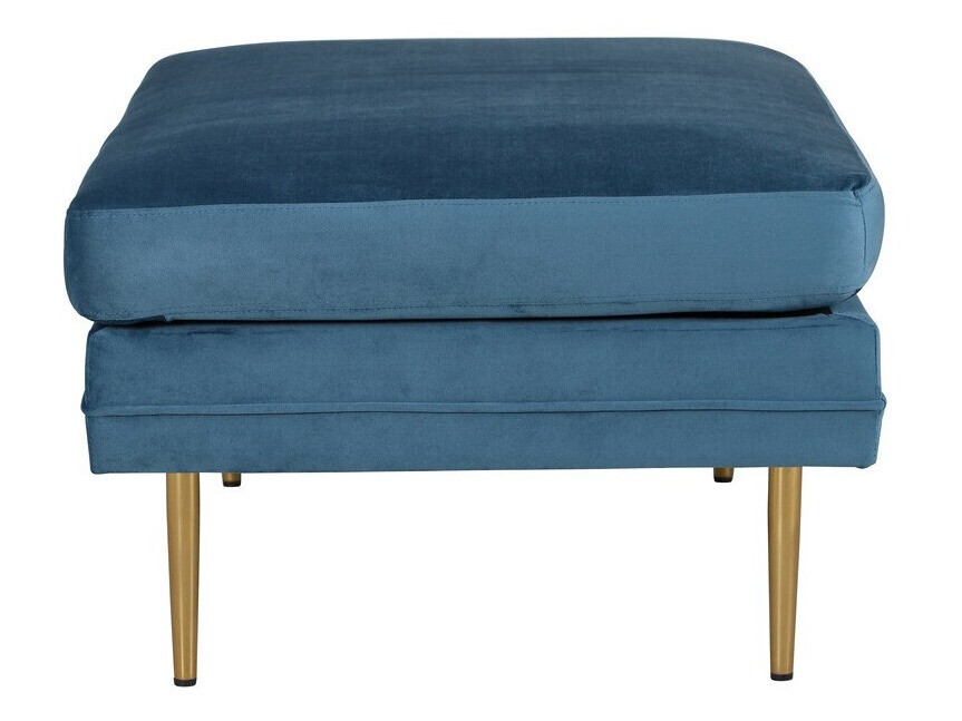 Мягкая скамья Dallas 2653 (Синий + Золотой)