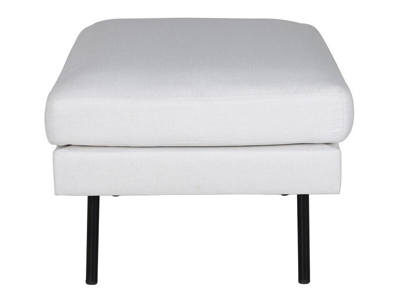 Мягкая скамья Fercame 104 (Белый + Чёрный)