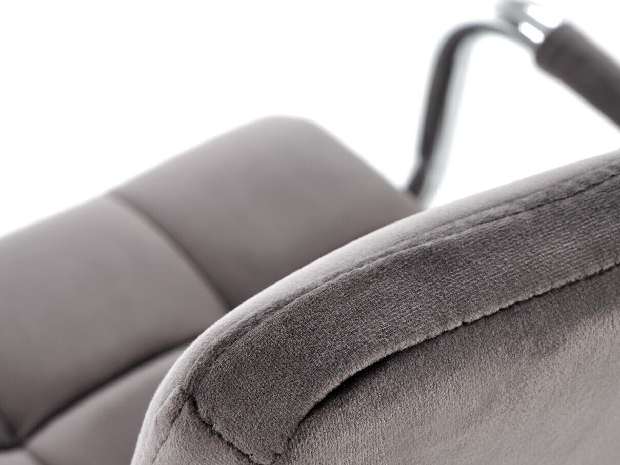 Biroja krēsls Houston 1198 (Pelēks + Sudraba)