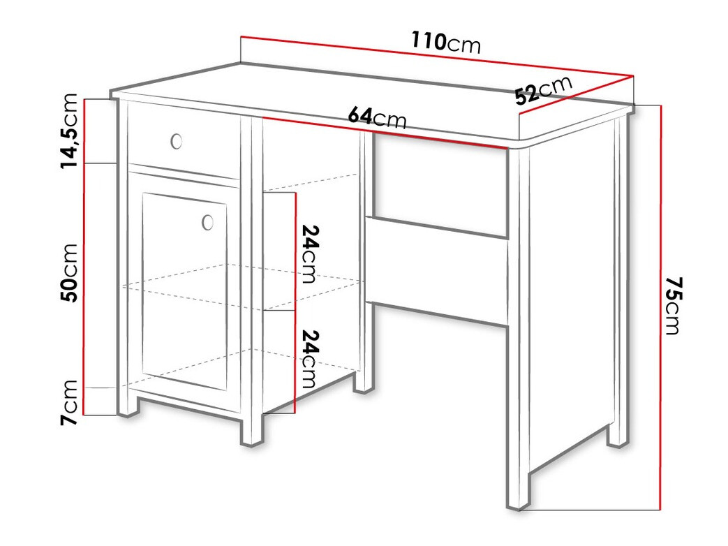 Rakstāmgalds Elblive 120