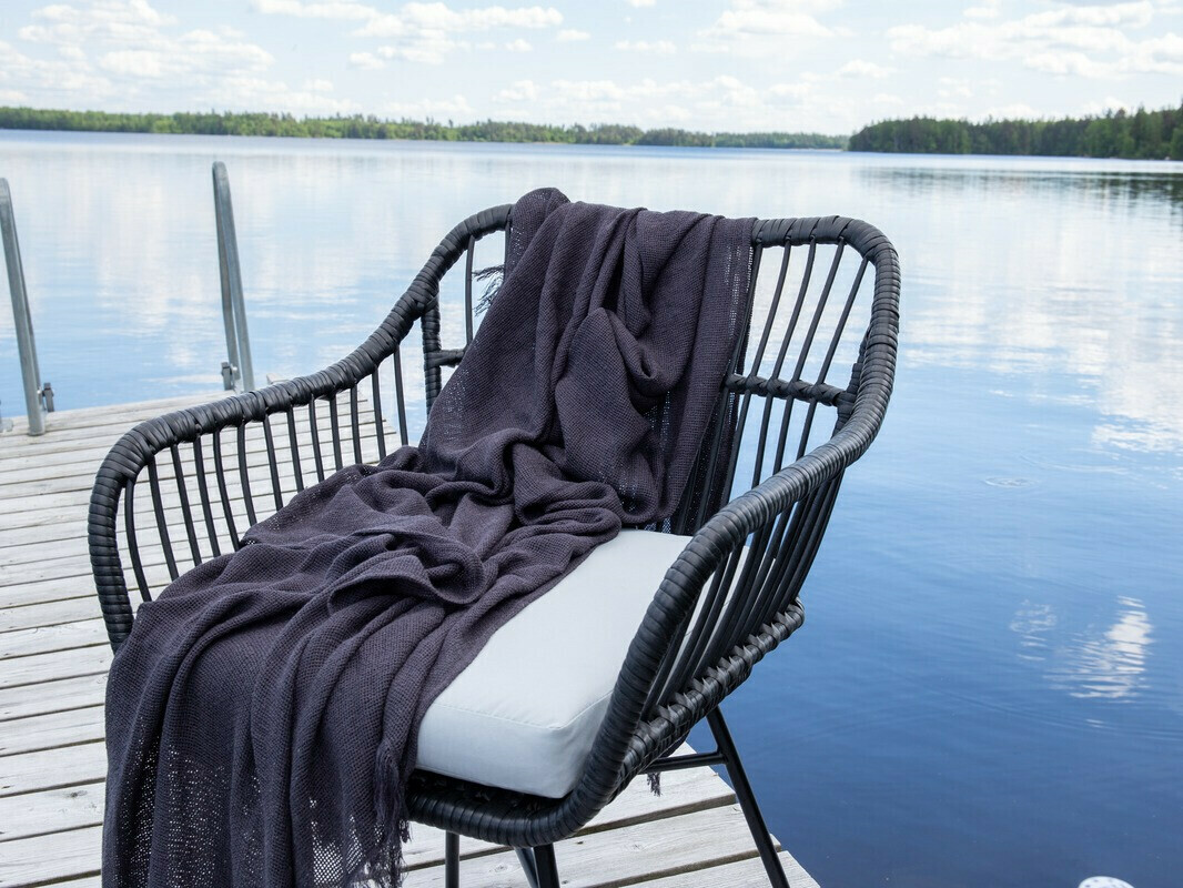 Balkona komplekts Dallas 3117 (Melns)