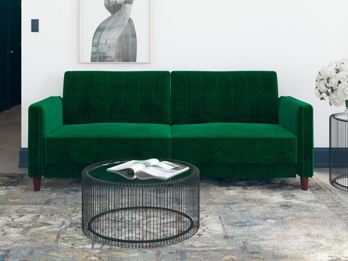 Dīvāns gulta Tulsa 187 (Zaļš)