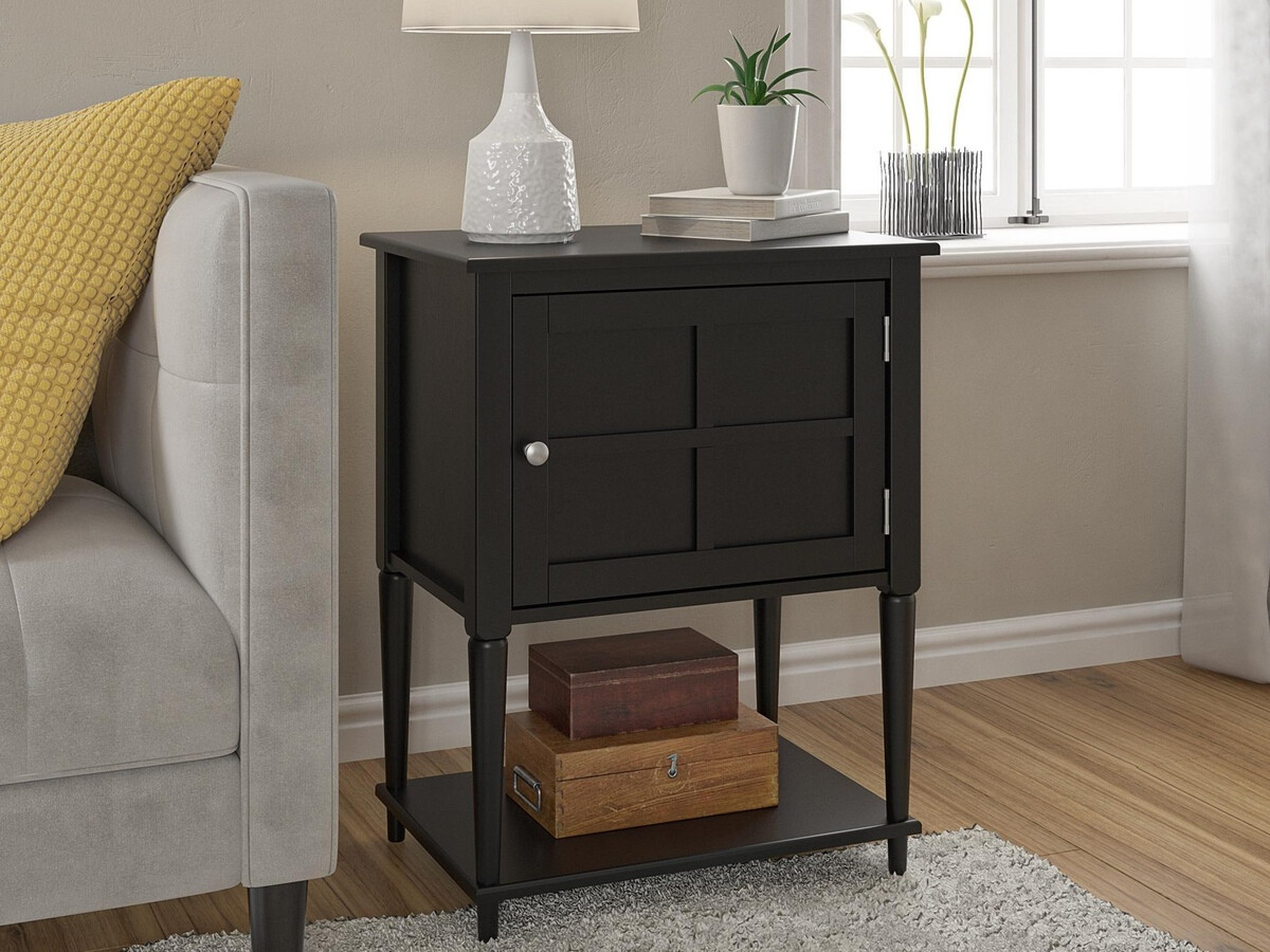 Kafijas galdiņš Tulsa 150 (Melns)