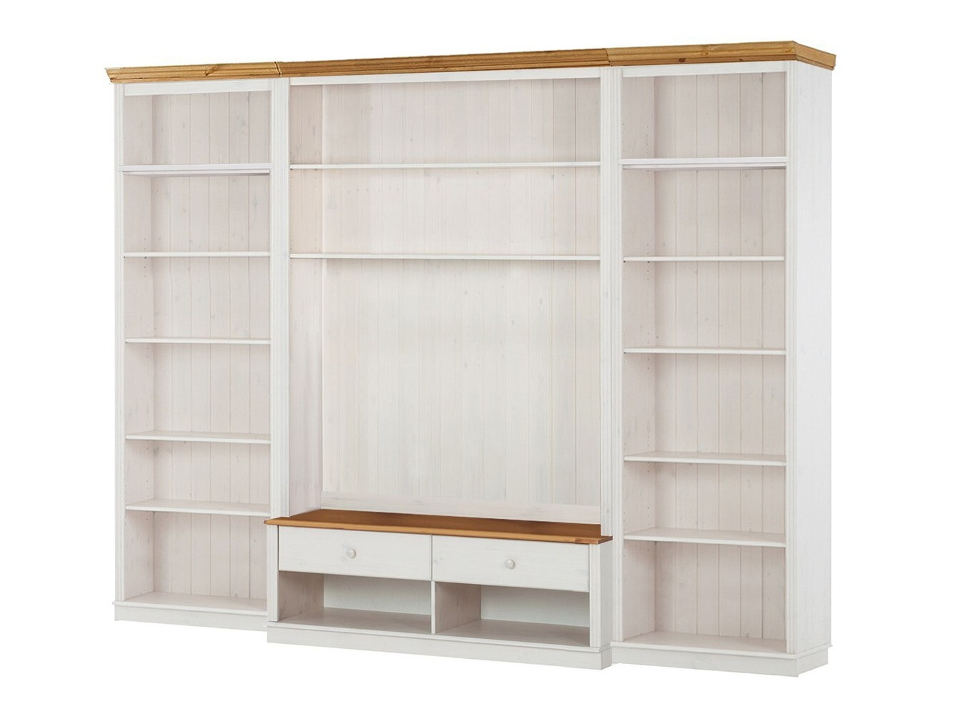 Набор для гостиной Saltoro 127 (Белый + Медовый дуб)