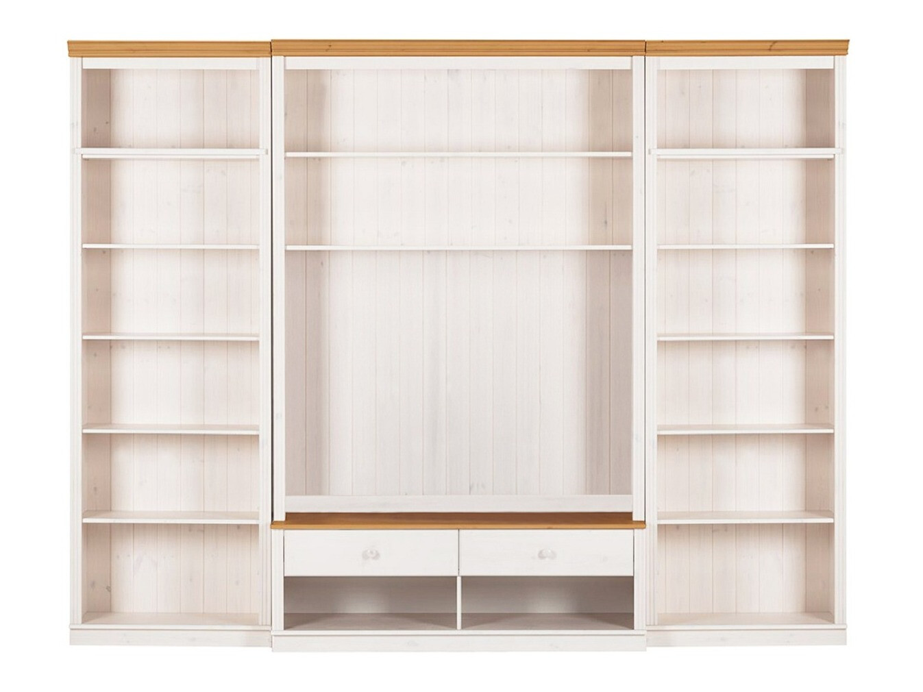 Набор для гостиной Saltoro 127 (Белый + Медовый дуб)