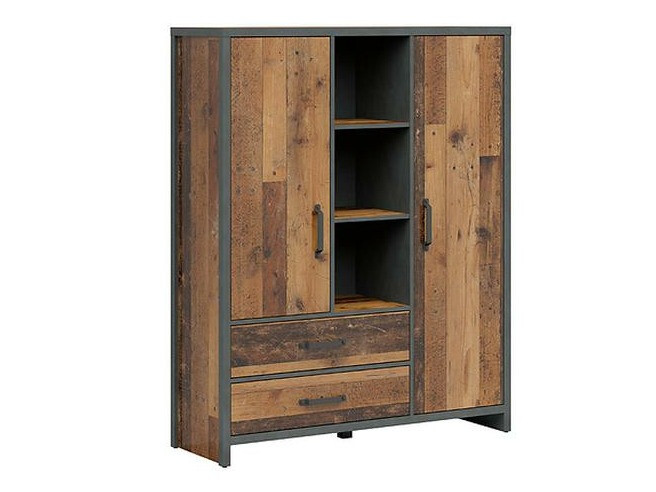 Plaukts Belsera 107 (Brūns + Matera pelēks)