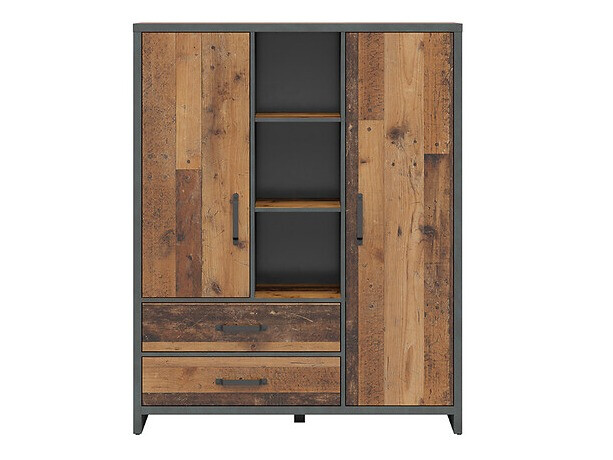 Plaukts Belsera 107 (Brūns + Matera pelēks)