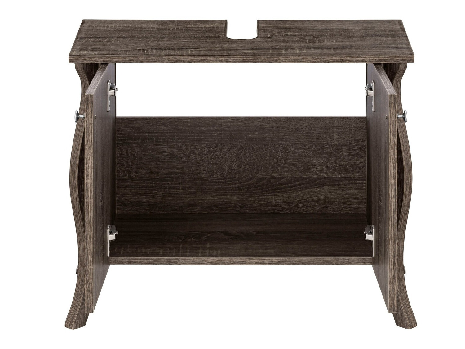 Stāvošs vannas istabas skapītis izlietnei Ophtole 100 (Pelēks ozols)