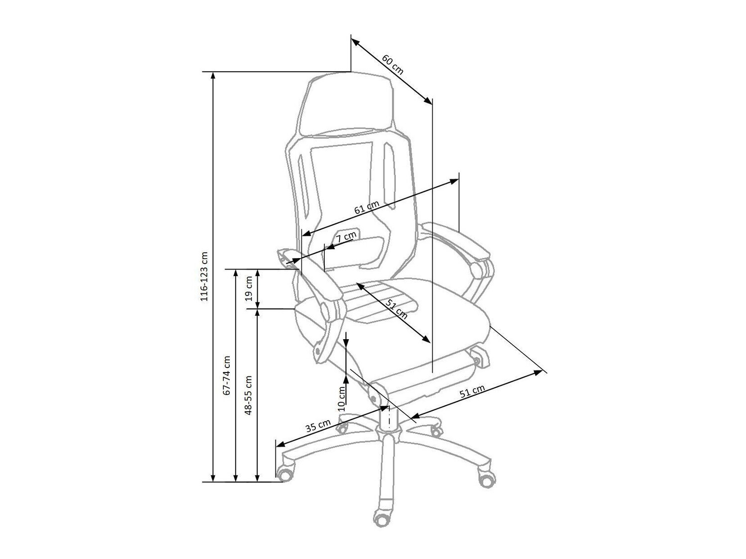 Офисный стул Houston 495