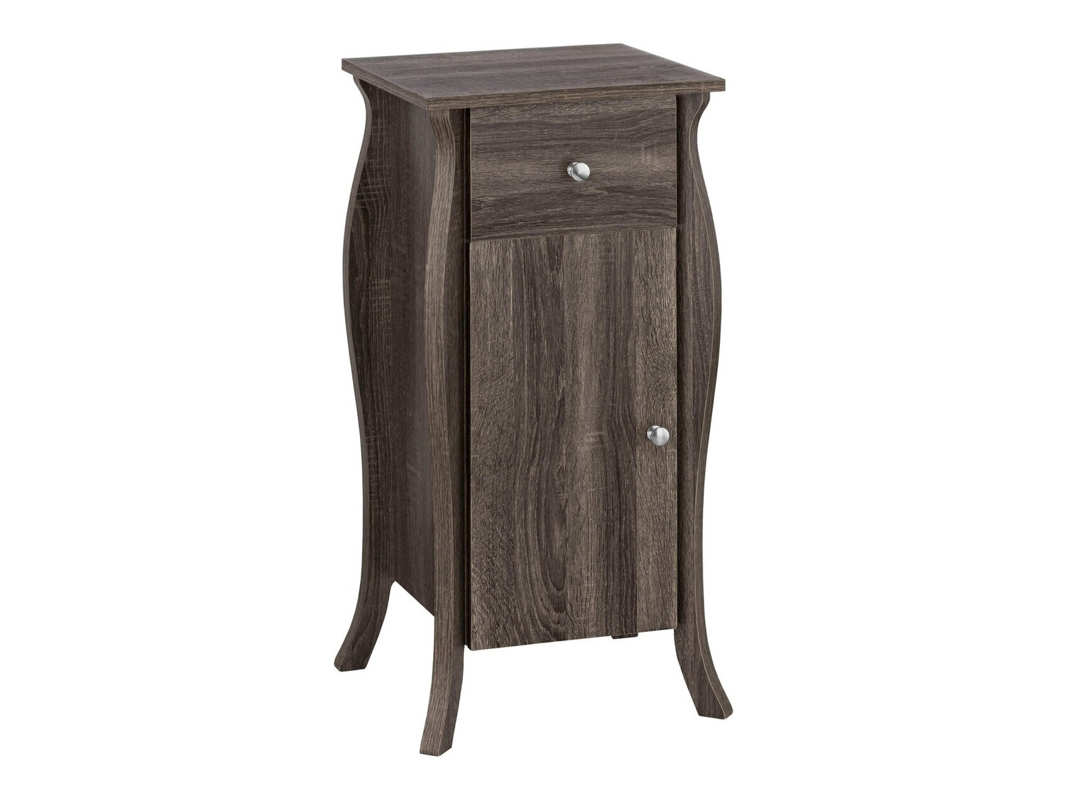 Stāvošs vannas skapītis Ophtole 102 (Pelēks ozols)