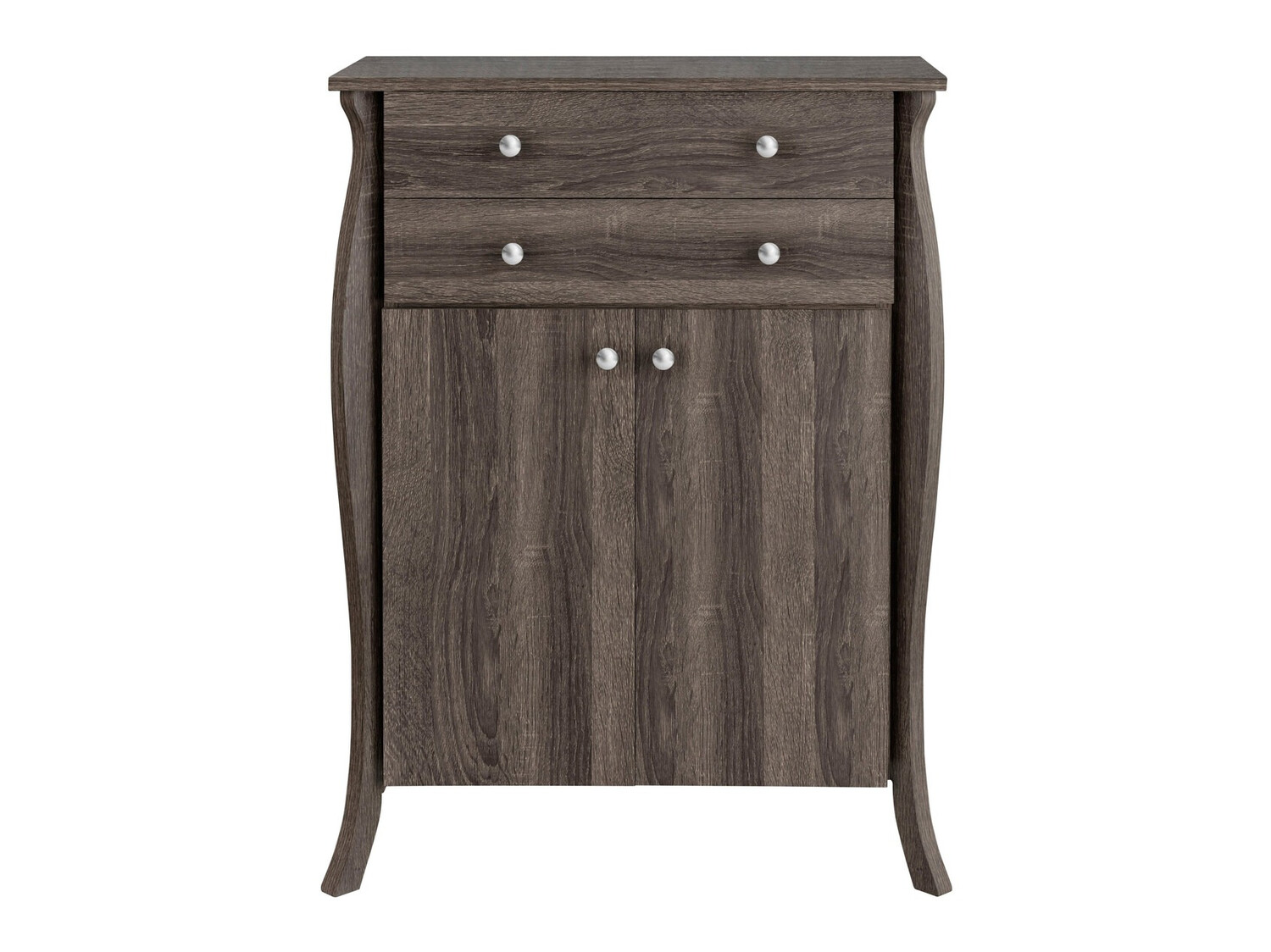 Stāvošs vannas skapītis Ophtole 103 (Pelēks ozols)