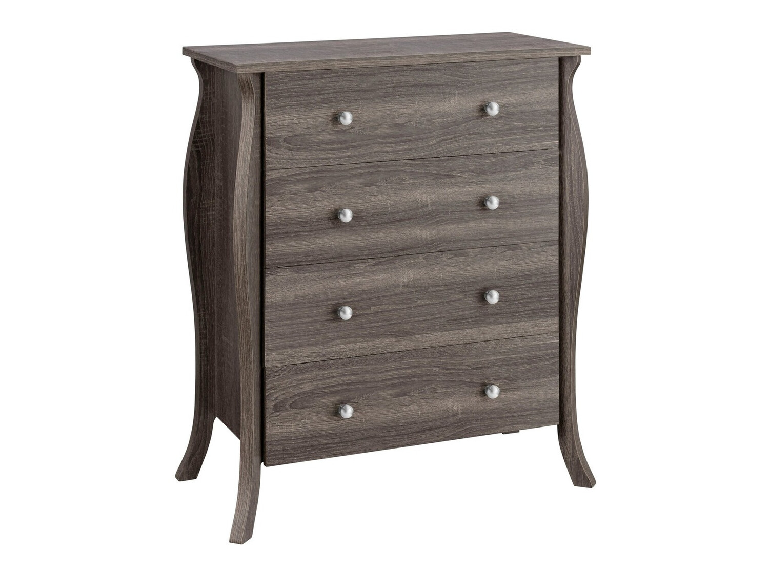 Stāvošs vannas skapītis Ophtole 104 (Pelēks ozols)