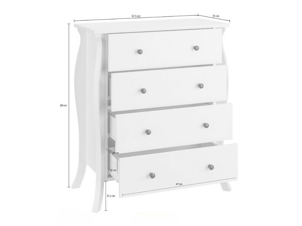 Vannas komplekts Ophtole 105 (Pelēks ozols)