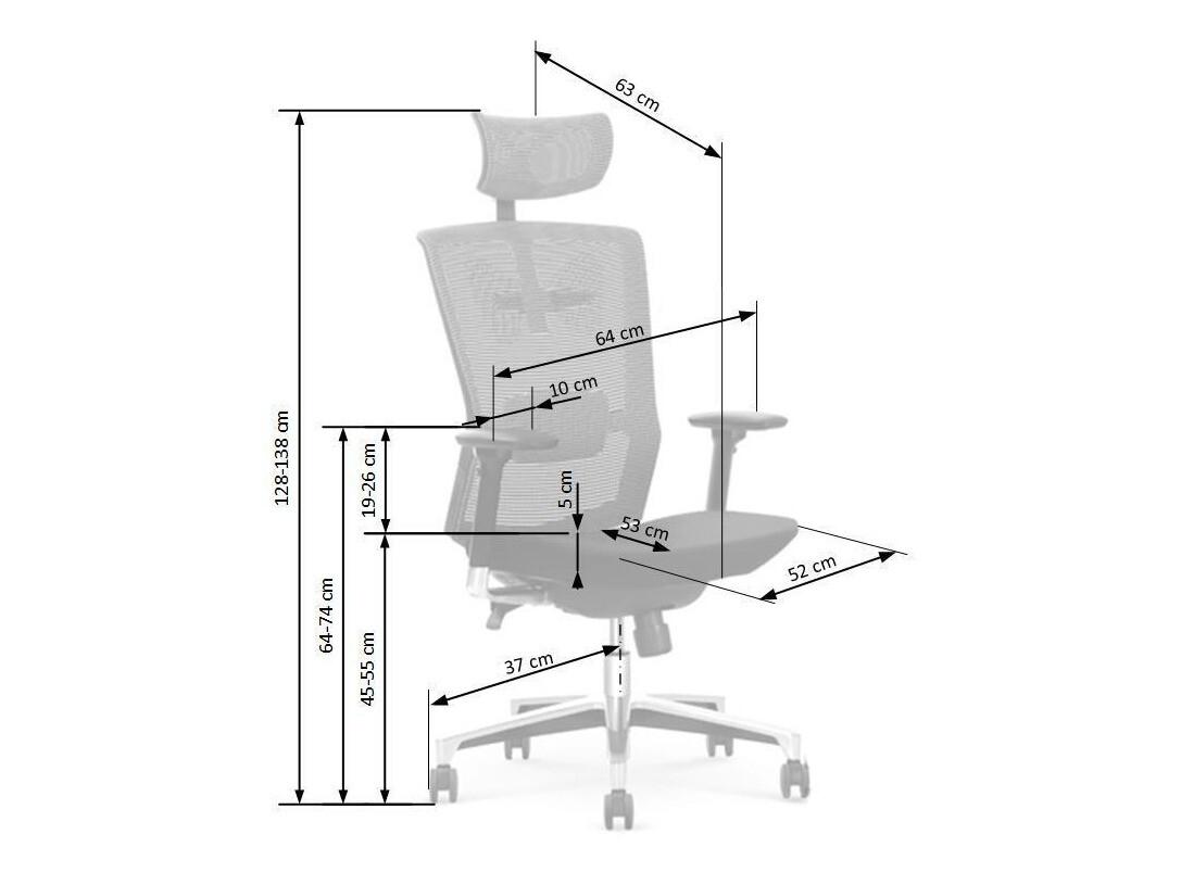 Biroja krēsls Houston 388