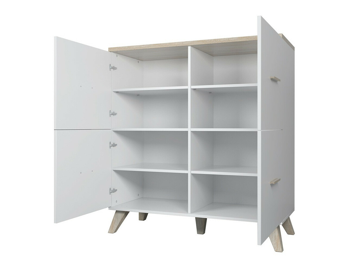 Набор для гостиной Larfloi 113 (Белый + Сонома Дуб)