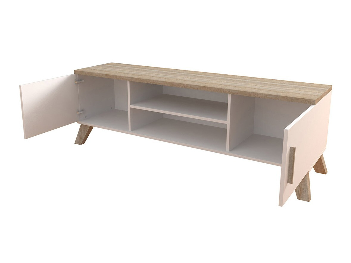 Viesistabas komplekts Larfloi 113 (Votan ozols + Melns)