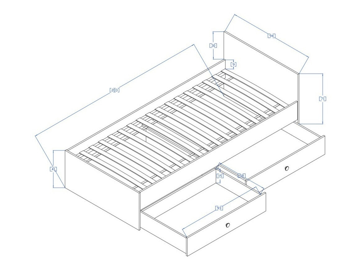 Gulta Mirelbu 112 (Artisan ozols + Balts + Melns)