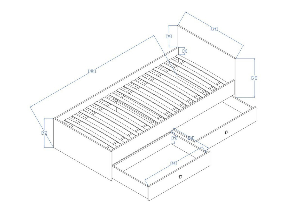 Gulta Mirelbu 112 (Artisan ozols + Glancēts balts + Melns)
