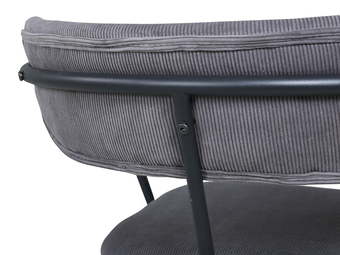 Krēsls Dallas 1711 (Pelēks + Melns)